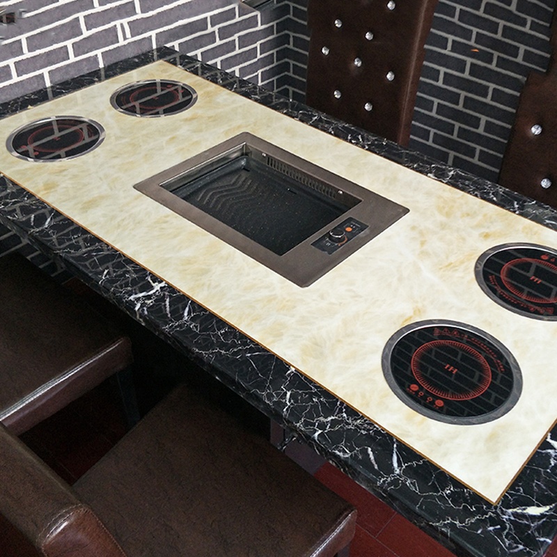 Korean Bbq Grill - 2026 NOVO/Mais Recente/Mais Vendido: Mesa Comercial