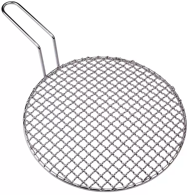 Korean Bbq Grill - Grelha Redonda de Malha de Aço