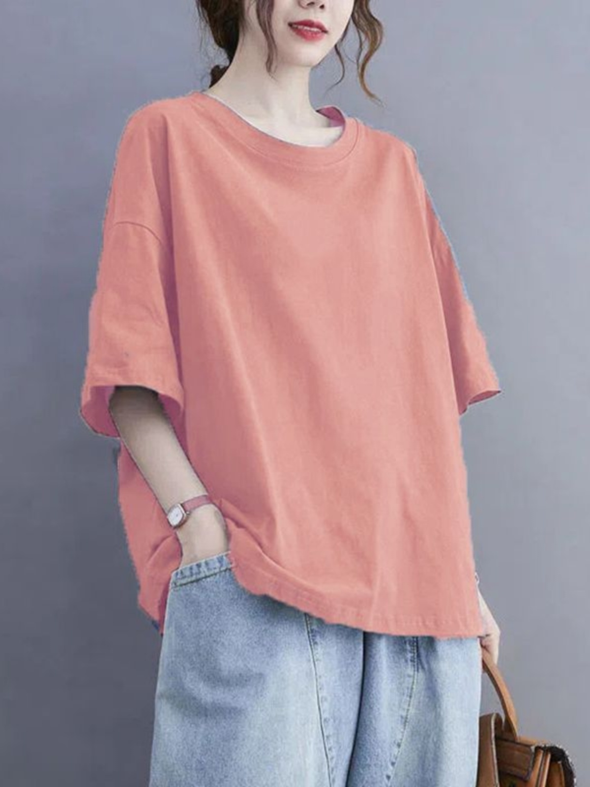 Camiseta Feminina Plus Size de - Korean Lifestyle avaliação e preço