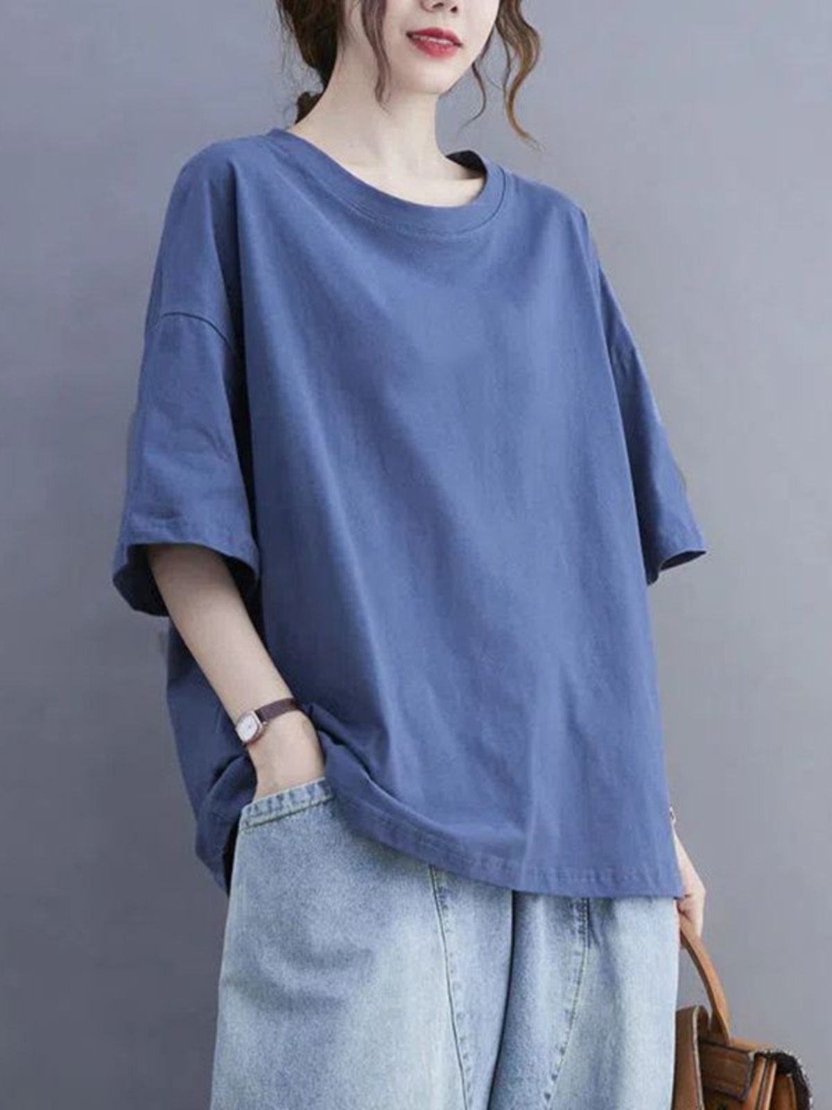 Camiseta Feminina Plus Size de - Korean Lifestyle avaliação e preço