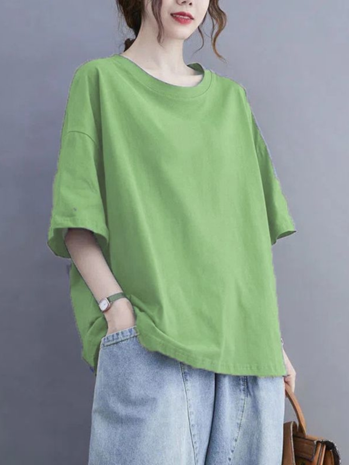 Camiseta Feminina Plus Size de - Korean Lifestyle avaliação e preço