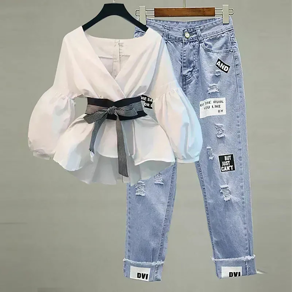 Feminino elegante com decote e - Korean Lifestyle avaliação e preço