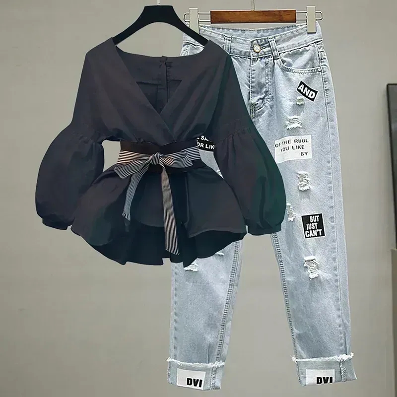 Feminino elegante com decote e - Korean Lifestyle avaliação e preço