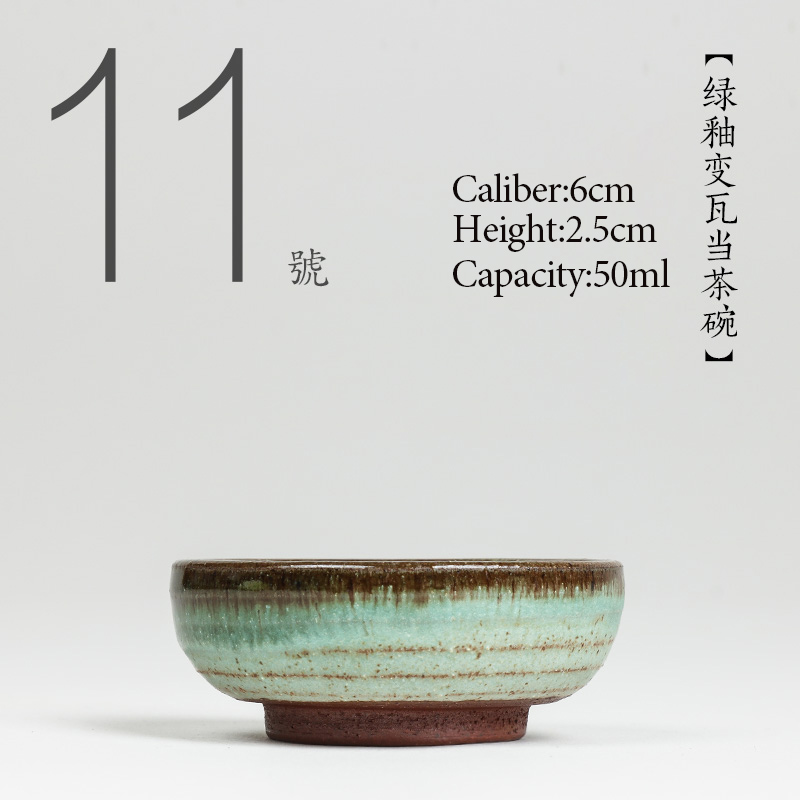 No.011 xícara de chá de cerâmi - Celadon Ceramic Cup avaliação e preço