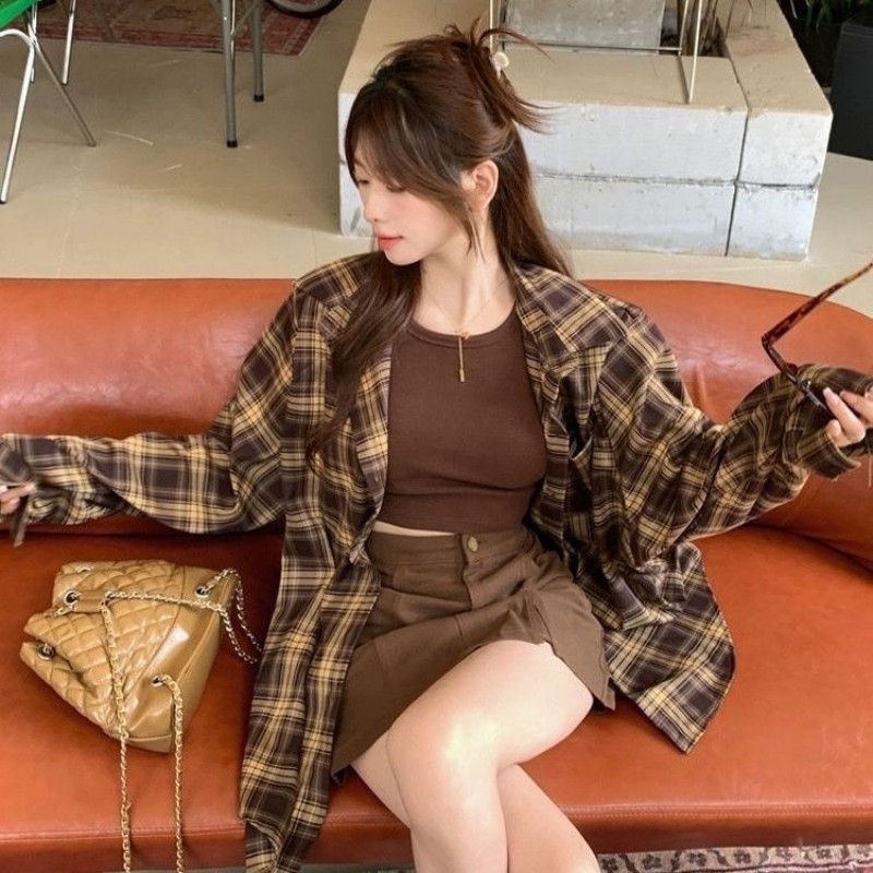 Conjunto Feminino Casual de Pr - Korean Lifestyle avaliação e preço