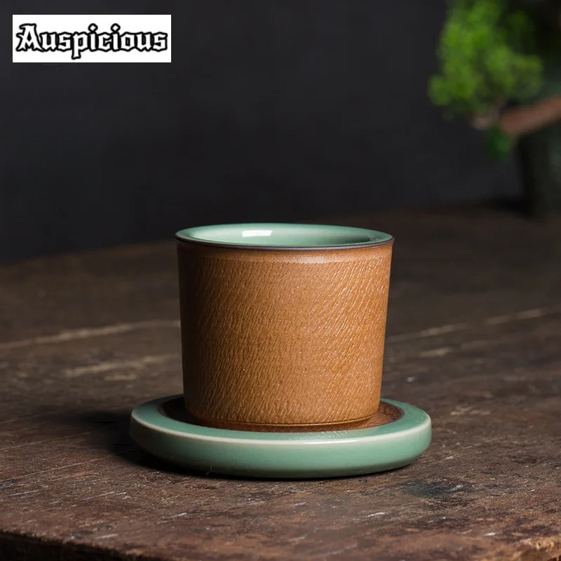 Longquan Celadon Tea Bowl com  - Celadon Ceramic Cup avaliação e preço